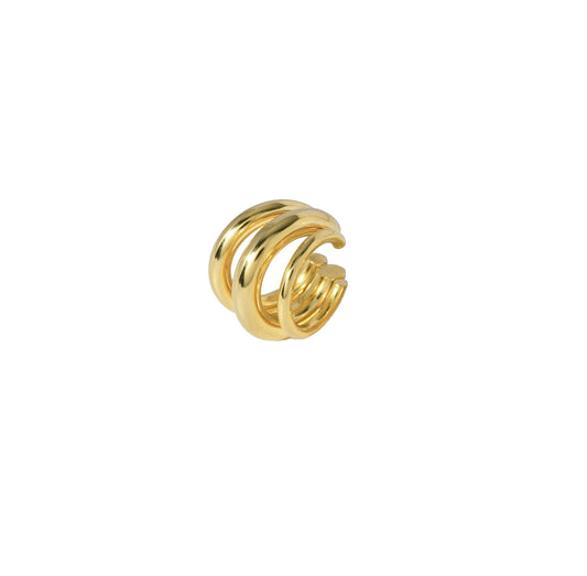 Earcuff triple gold